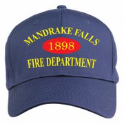 Mr Deeds Mandrake Falls Fire Department cap