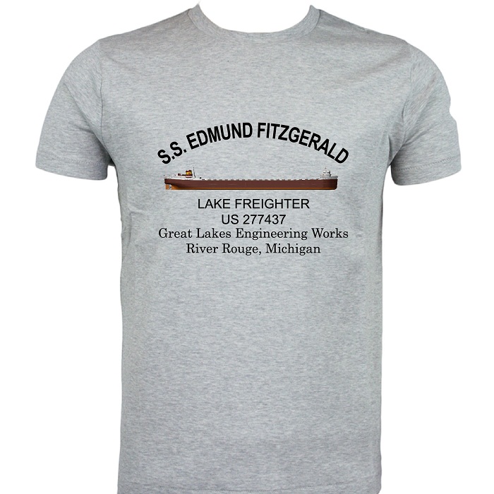 Edmund Fitzgerald T-shirt - Click Image to Close