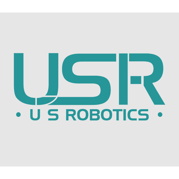 "I, Robot" US Robotics logo polo shirt - Click Image to Close