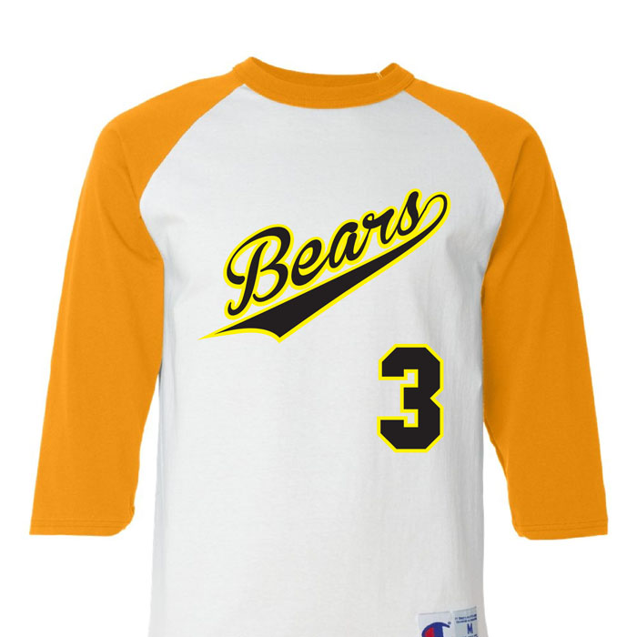 Bad News Bears old version jersey T-shirt - Click Image to Close