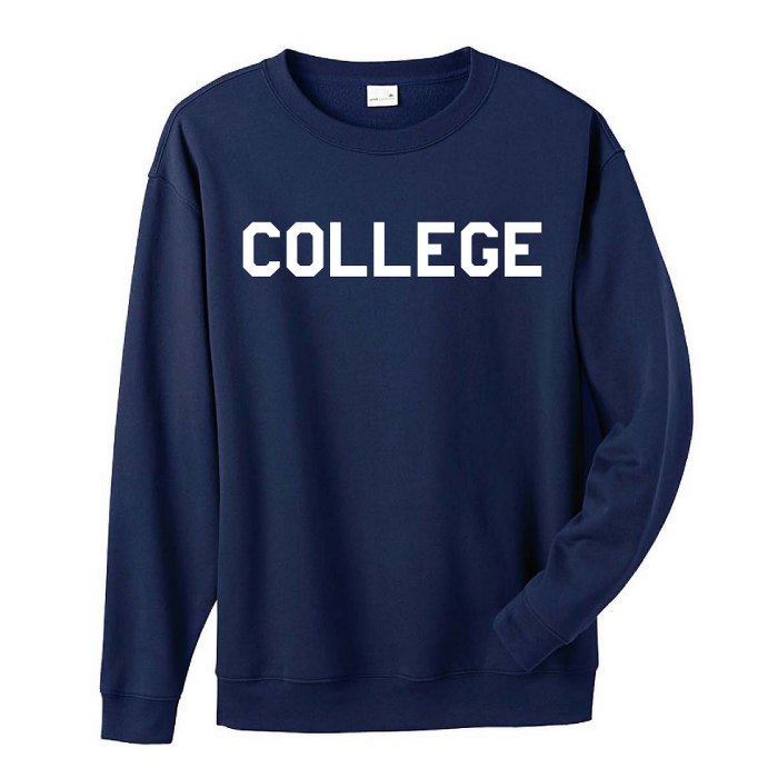 Animal House Bluto's "College" sweatshirt - Click Image to Close