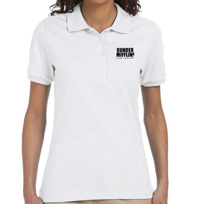 "The Office" Dunder Mifflin Polo shirt - Click Image to Close