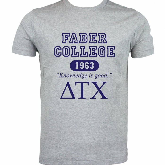 Animal House Faber College Delta House T-shirt - Click Image to Close