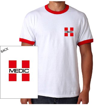Space Battleship Yamato 2199 Medic uniform t-shirt