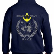 Space Battleship Yamato Navy deluxe hooded sweatshirt