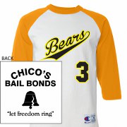 Bad News Bears old version jersey T-shirt