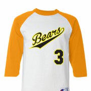 Bad News Bears old version jersey T-shirt