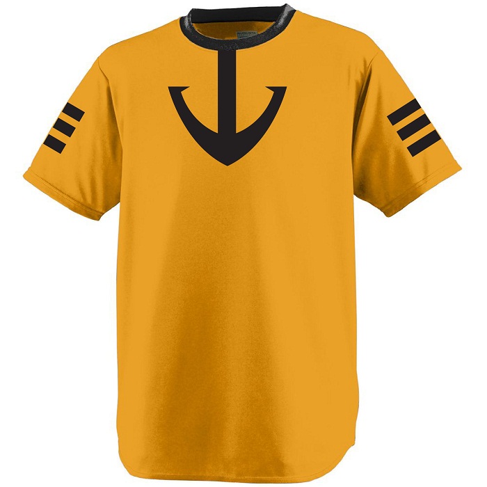 Space Battleship Yamato 2199 Yellow/Black T-shirt - Click Image to Close