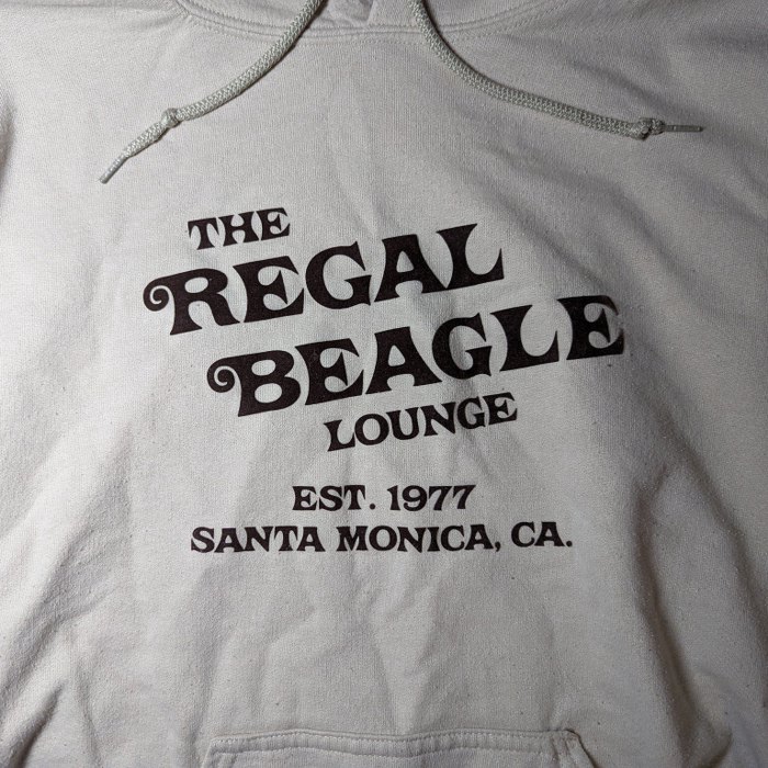 Three's Company "Regal Beagle" retro style hooded sweatshirt - Click Image to Close