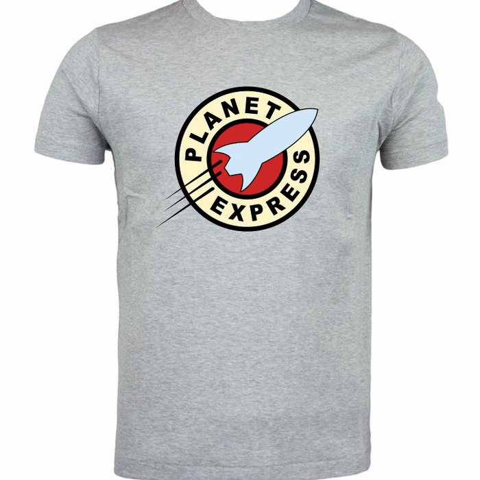 Futurama Planet Express logo T-shirt - Click Image to Close