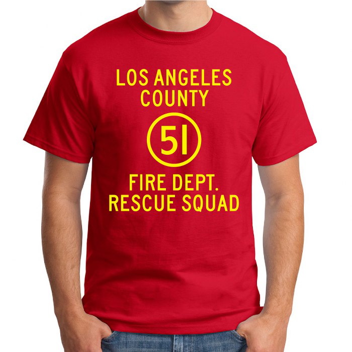 Emergency! Squad 51 T-shirt - Click Image to Close