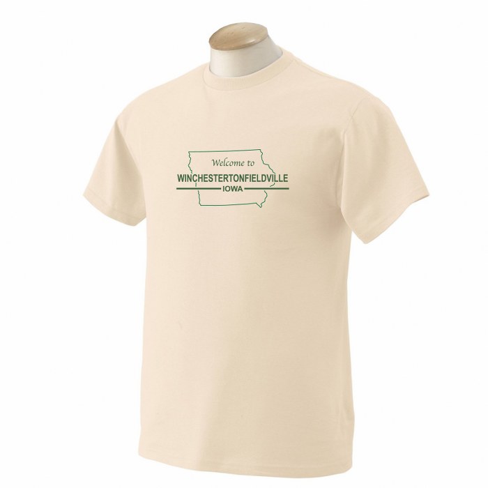 Mr Deeds Winchestertonfieldville men's T-shirt - Click Image to Close