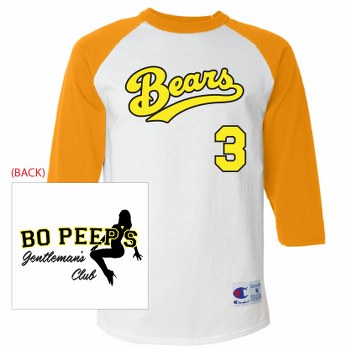 Bad News Bears 2005 baseball jersey T-shirt