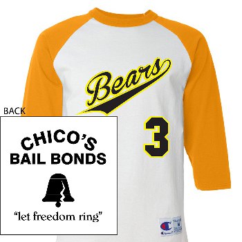 Bad News Bears old version jersey T-shirt